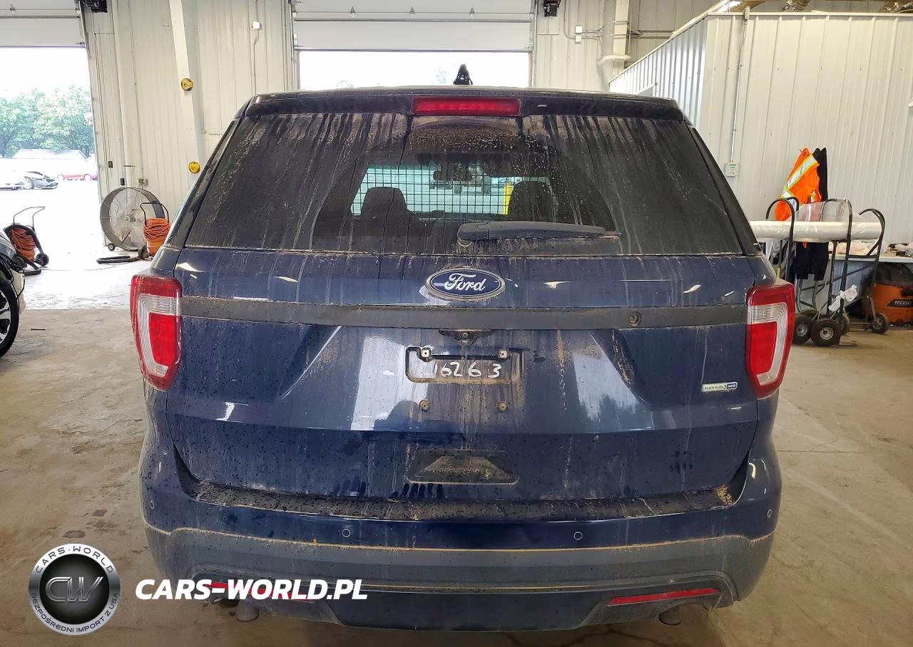 2017 Ford Explorer Police Interceptor VIN:1FM5K8AR1HGA63649 - 6