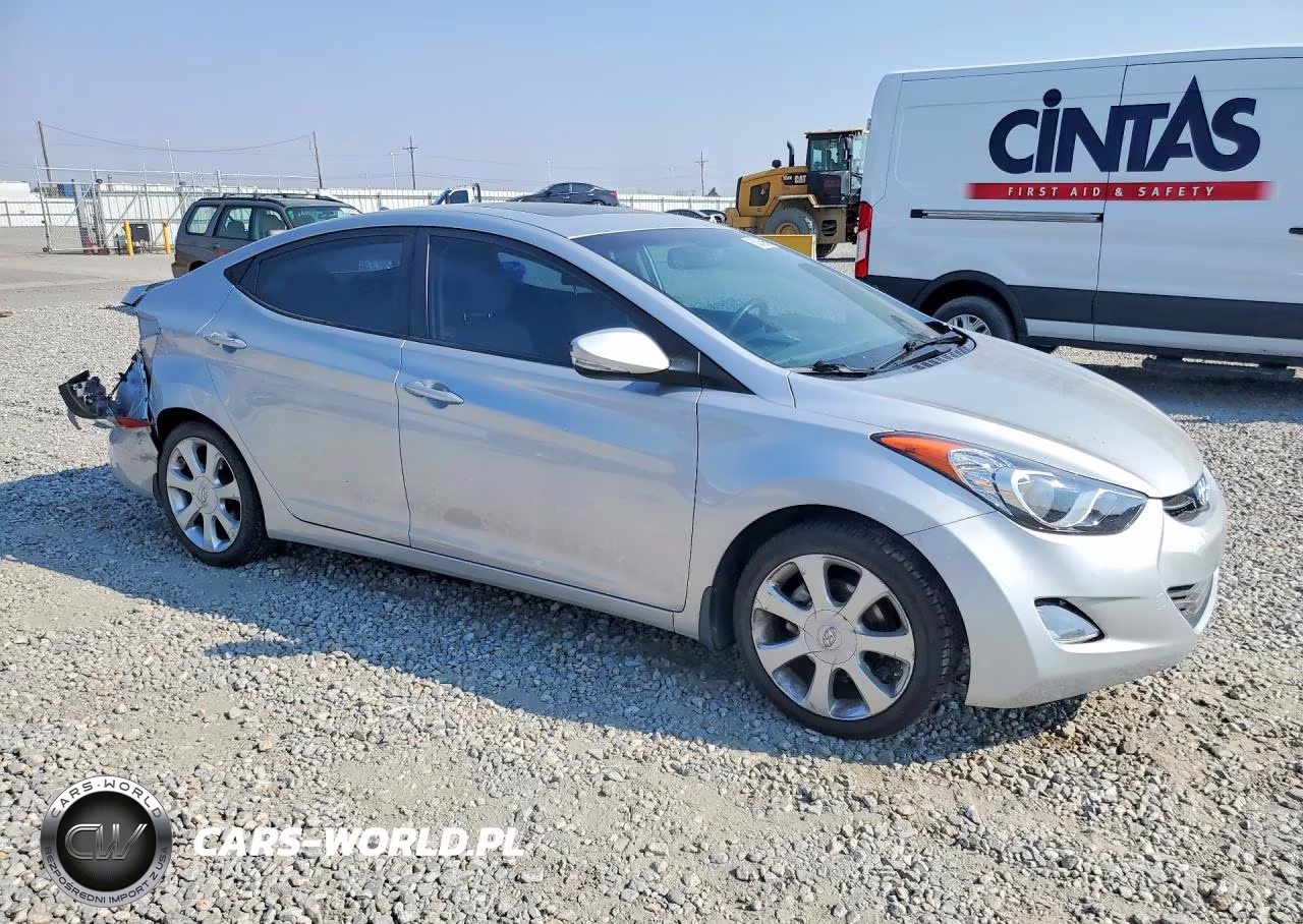 2012 Hyundai Elantra Limited VIN:KMHDH4AE4CU373238 - 4