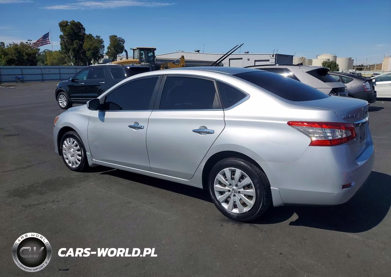 2015 Nissan Sentra S VIN:3N1AB7AP8FY354580 - 2