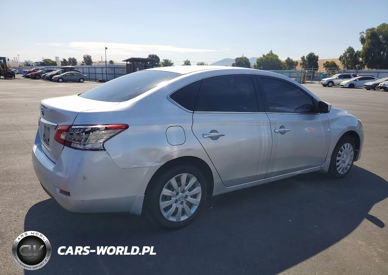 2015 Nissan Sentra S VIN:3N1AB7AP8FY354580 - 3
