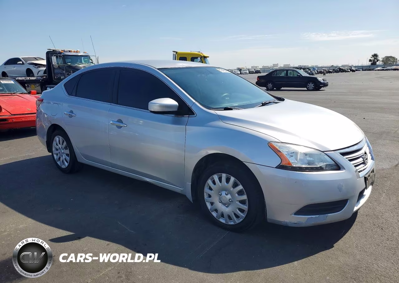 2015 Nissan Sentra S VIN:3N1AB7AP8FY354580 - 4