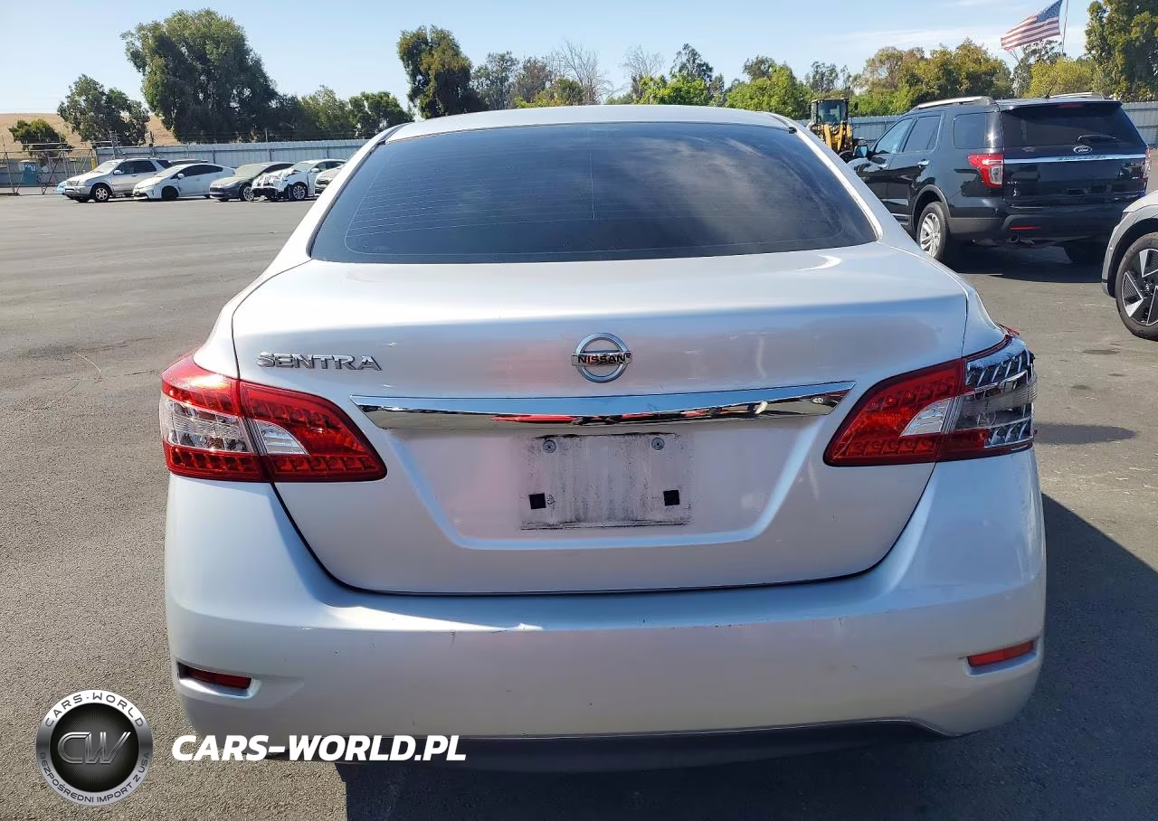 2015 Nissan Sentra S VIN:3N1AB7AP8FY354580 - 6