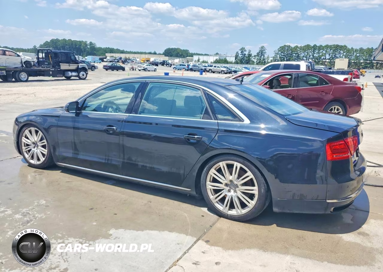 2013 Audi A8 L Quattro VIN:WAUR2AFD2DN010455 - 2