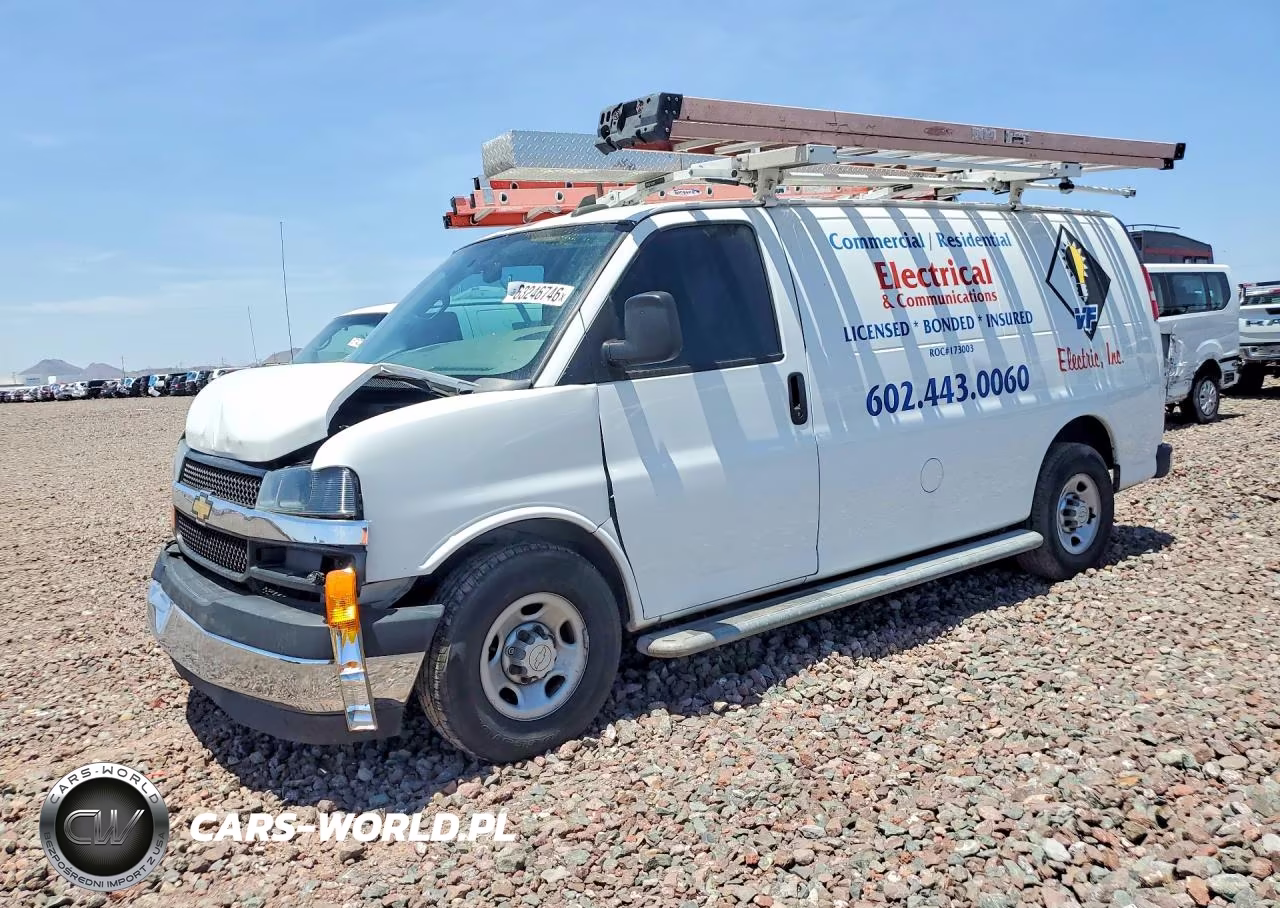 2019 Chevrolet Express G2500 VIN:1GCWGAFG8K1341000 - 1