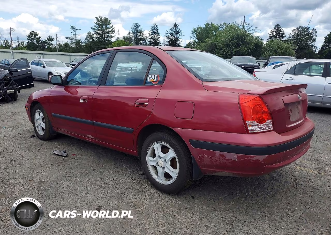 2005 Hyundai Elantra Gls VIN:KMHDN46D05U084353 - 2