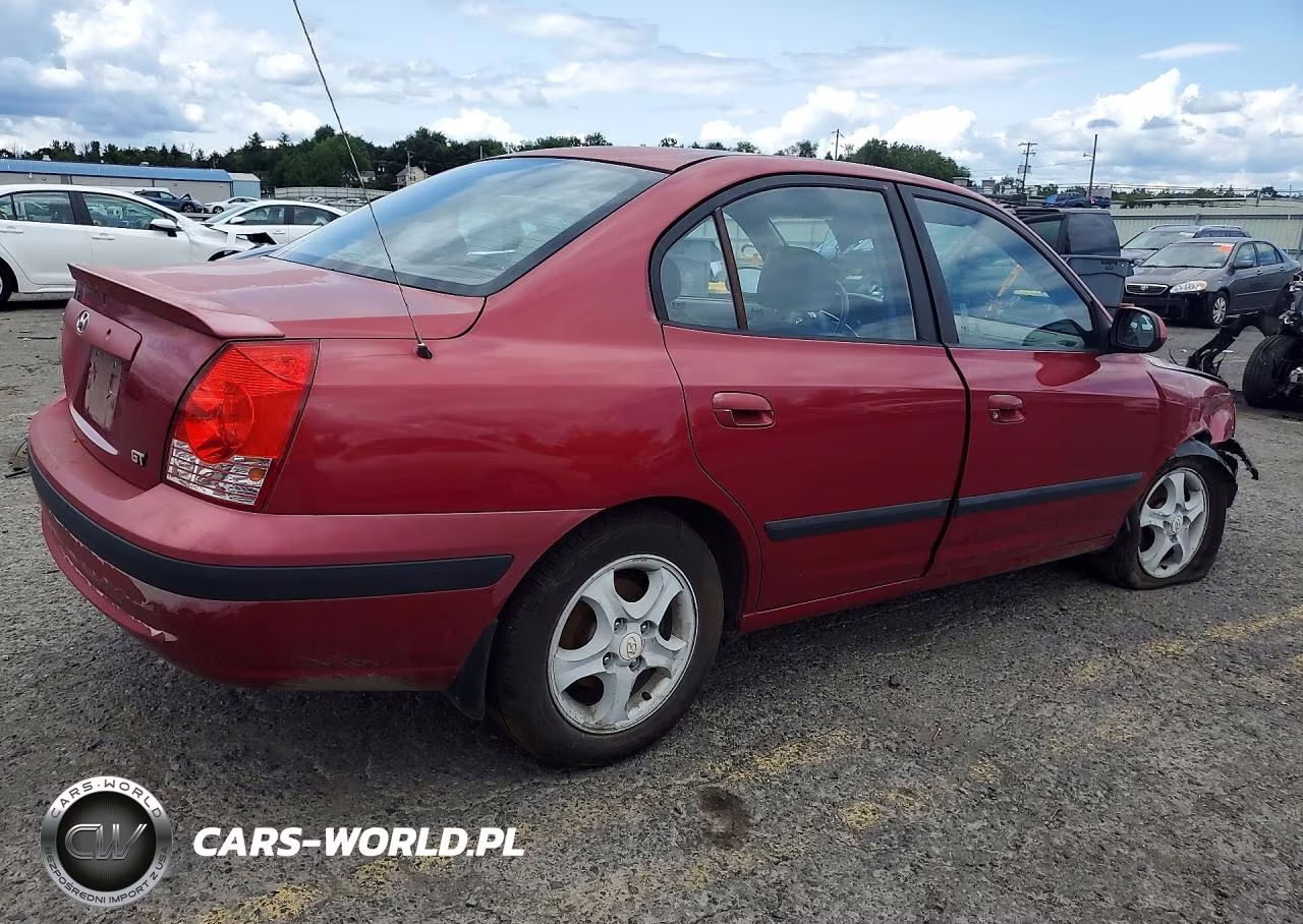 2005 Hyundai Elantra Gls VIN:KMHDN46D05U084353 - 3
