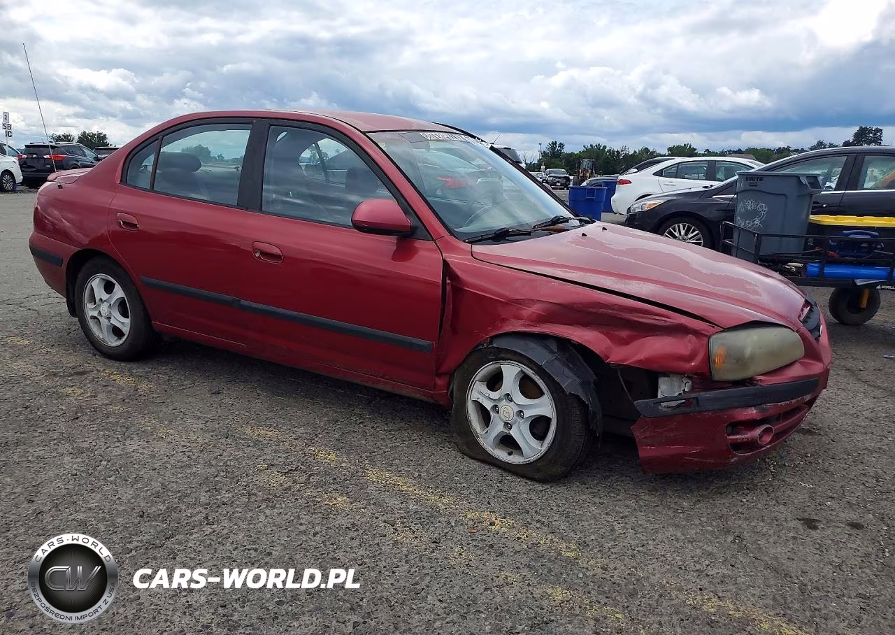 2005 Hyundai Elantra Gls VIN:KMHDN46D05U084353 - 4