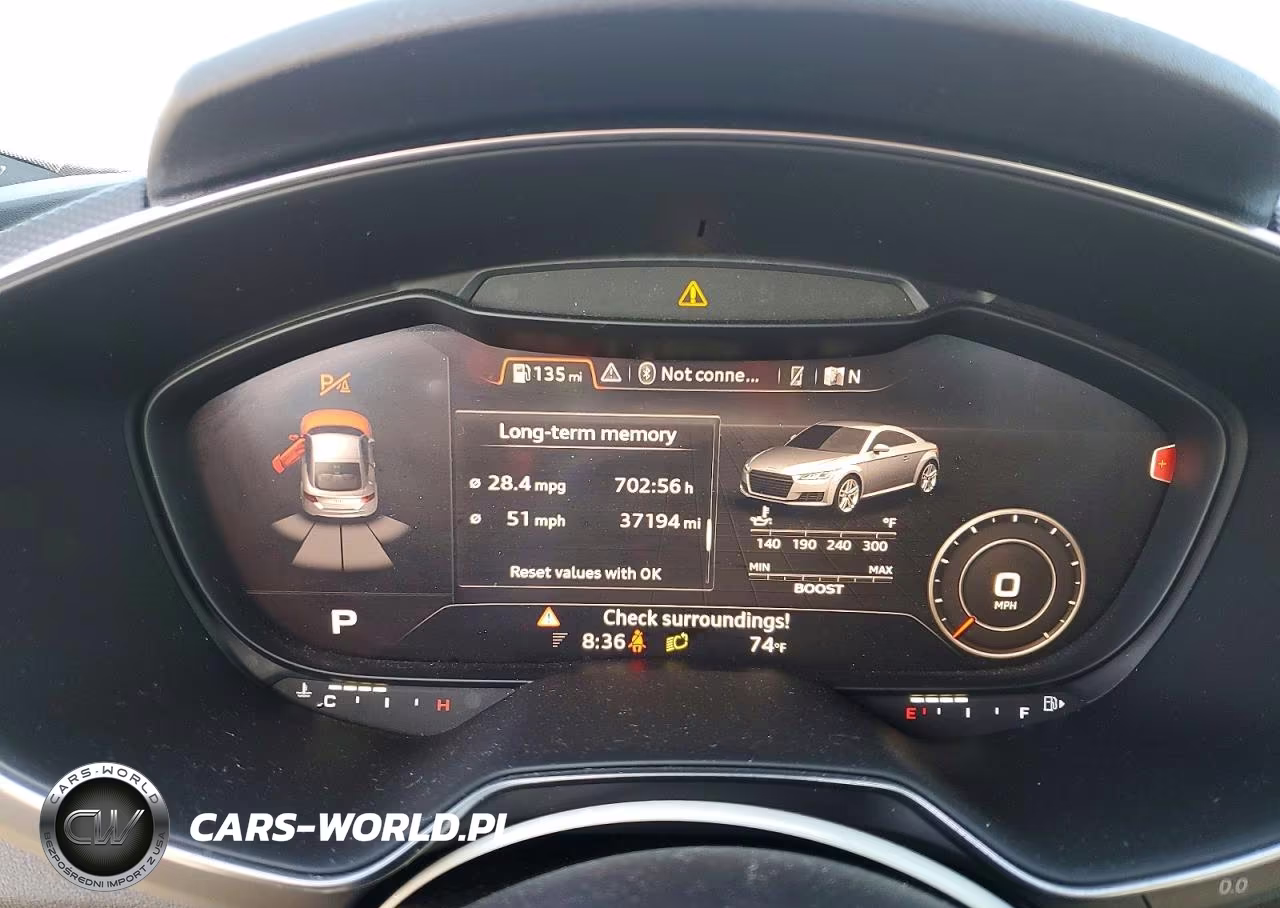 2017 Audi Tts VIN:TRUC1AFV6H1003855 - 9