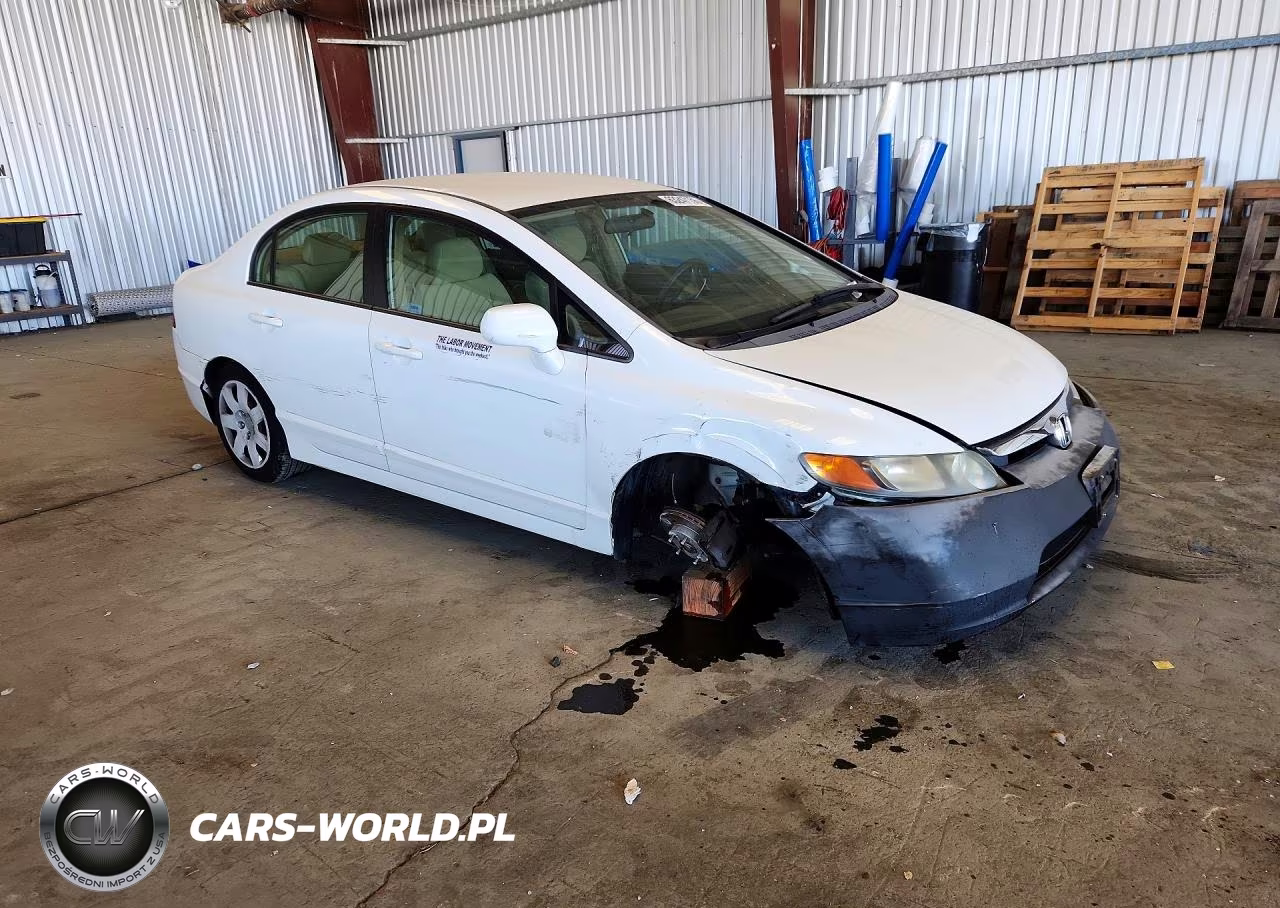2007 Honda Civic Lx VIN:1HGFA16517L083142 - 4