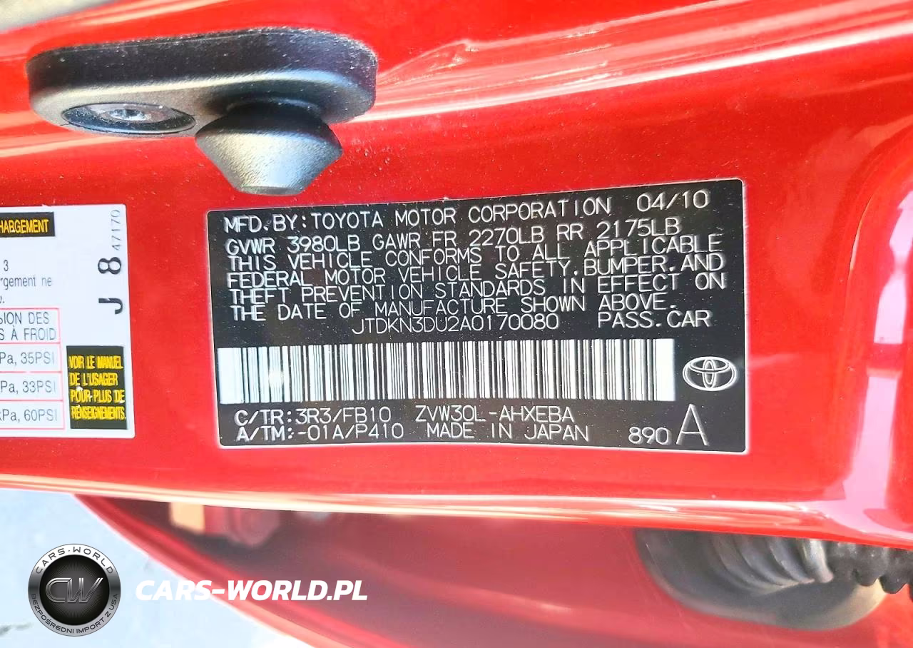 2010 Toyota Prius Iii VIN:JTDKN3DU2A0170080 - 12
