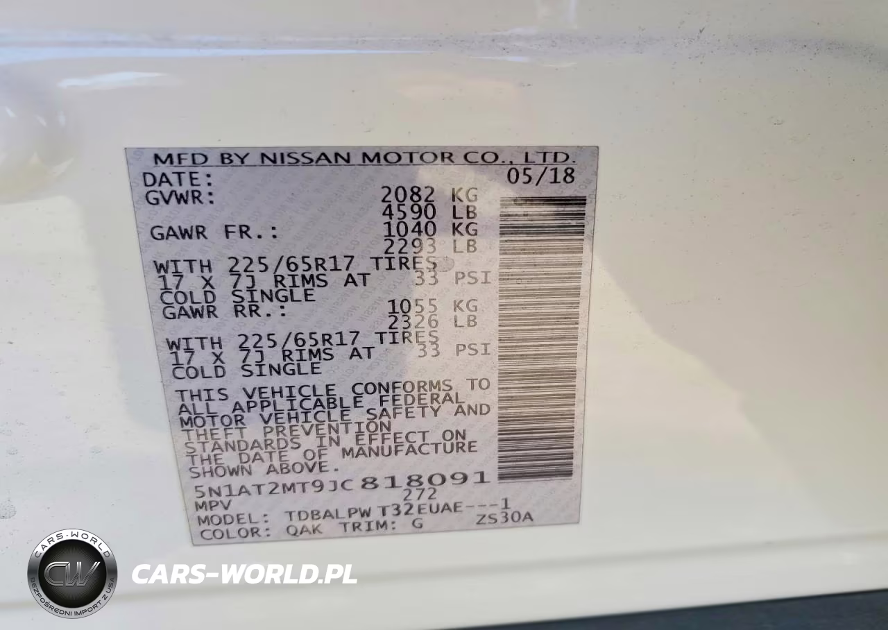 2018 Nissan Rogue S VIN:5N1AT2MT9JC818091 - 13