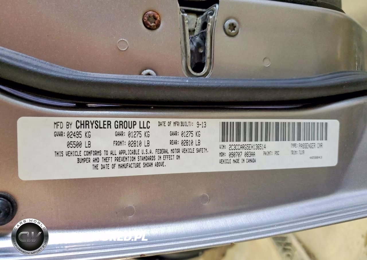2014 Chrysler 300 VIN:2C3CCARG5EH136514 - 12