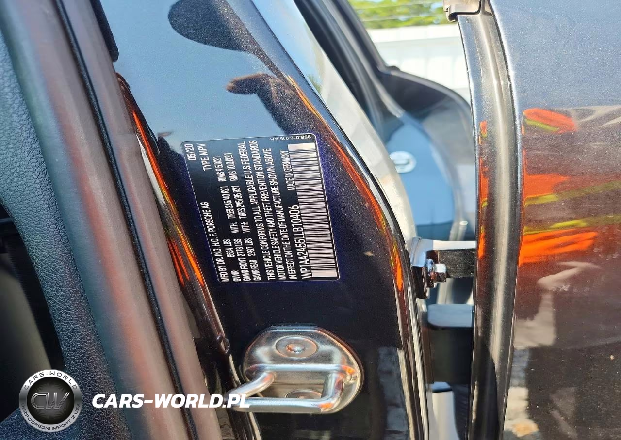 2020 Porsche Macan VIN:WP1AA2A55LLB10406 - 14
