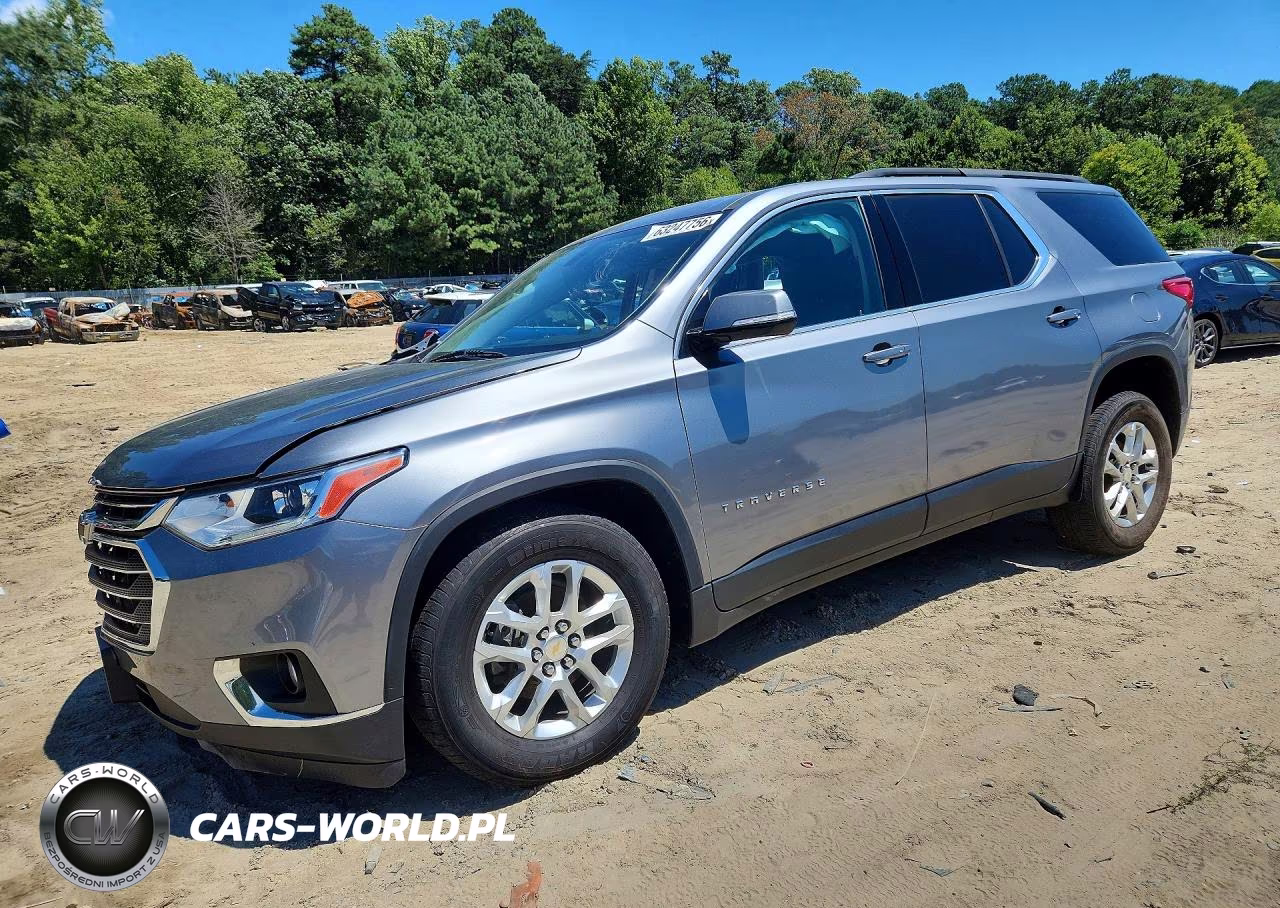 2020 Chevrolet Traverse Lt VIN:1GNEVGKW5LJ245500 - 1