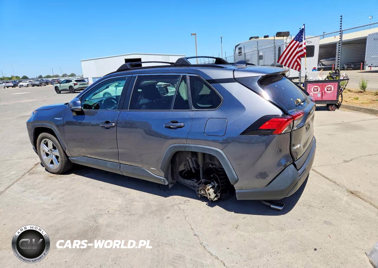 2021 Toyota Rav4 Hybrid Xle Premium VIN:4T3B6RFV4MU040288 - 2