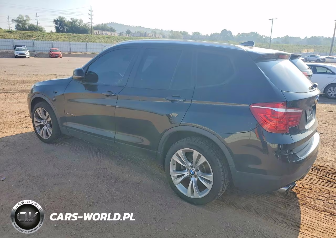 2016 BMW X3 xDrive28I VIN:5UXWX9C5XG0D67906 - 2