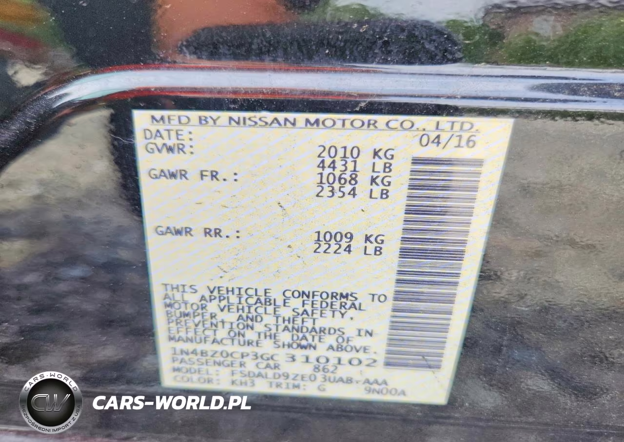 2016 Nissan Leaf Sv VIN:1N4BZ0CP3GC310102 - 12