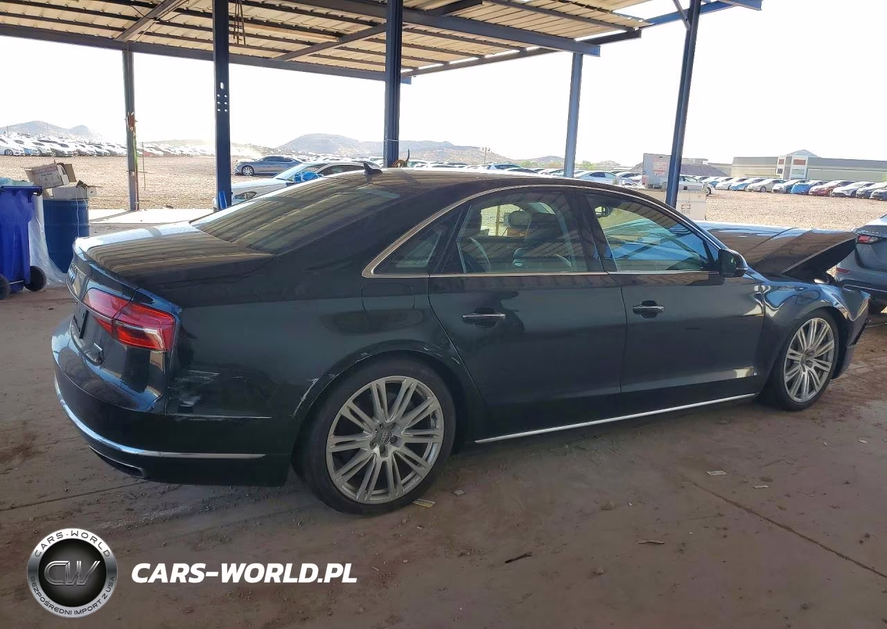 2015 Audi A8 Quattro VIN:WAUJGAFD7FN013899 - 3