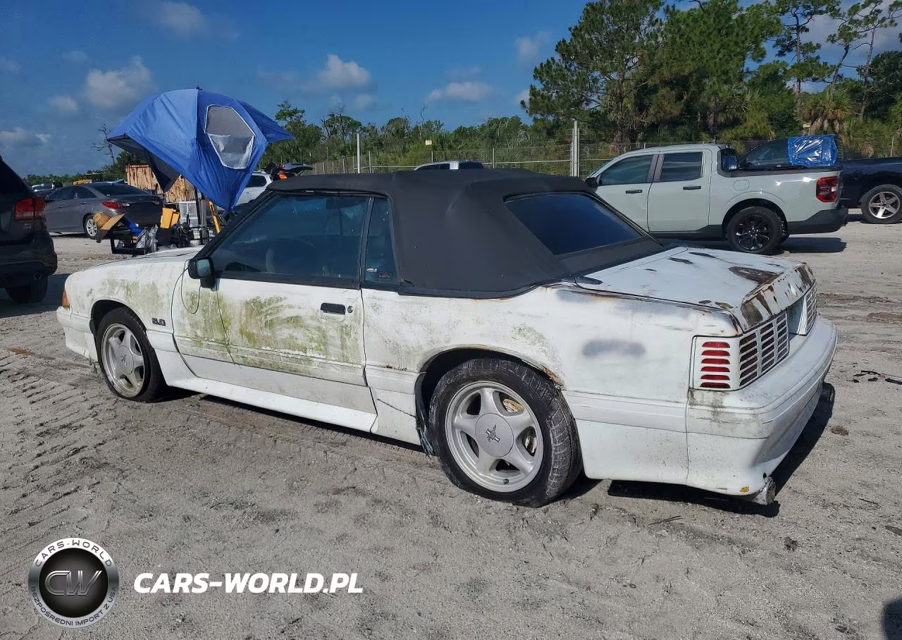 1990 Ford Mustang Gt VIN:1FACP45E9LF159966 - 2