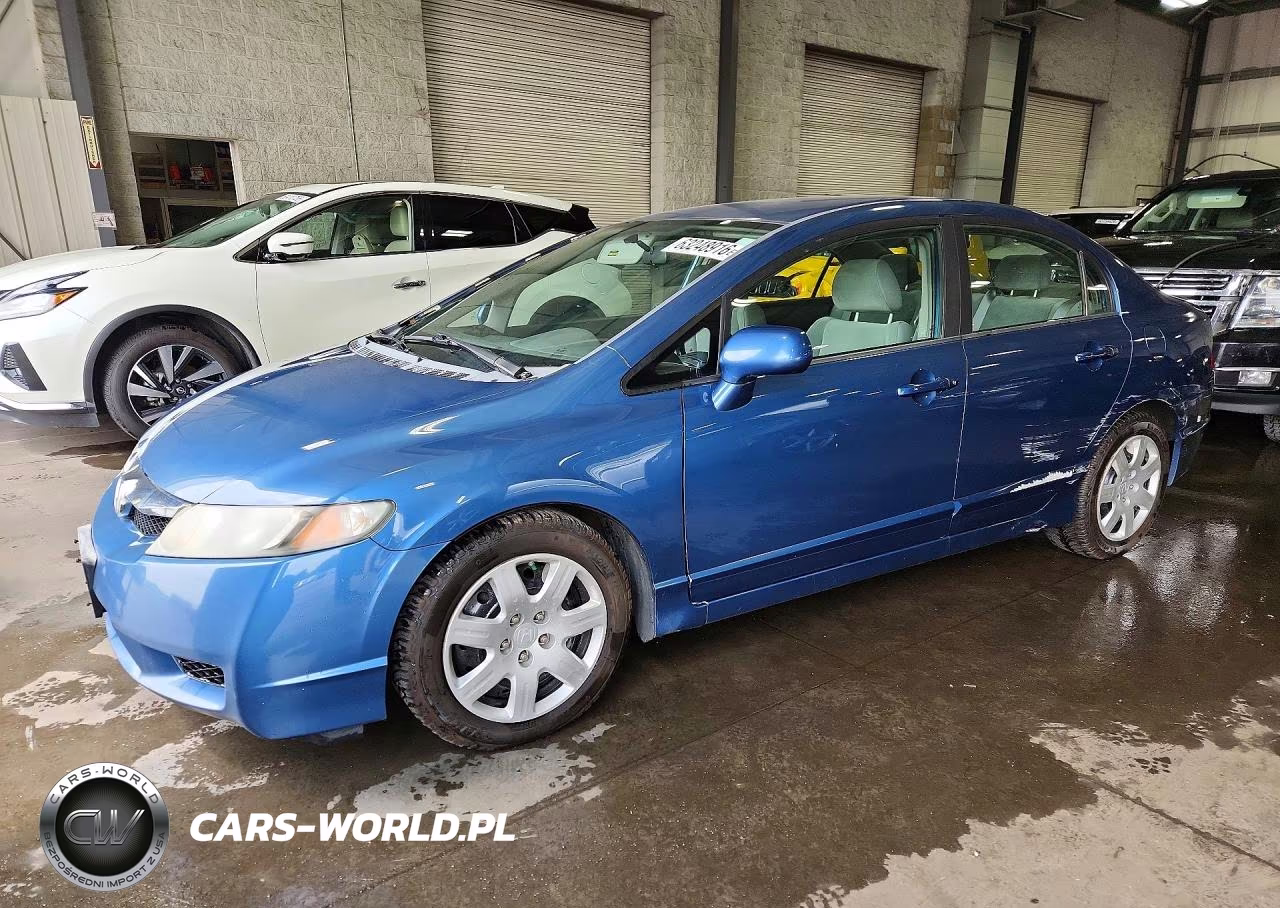 2009 Honda Civic Lx VIN:19XFA16549E001883 - 1