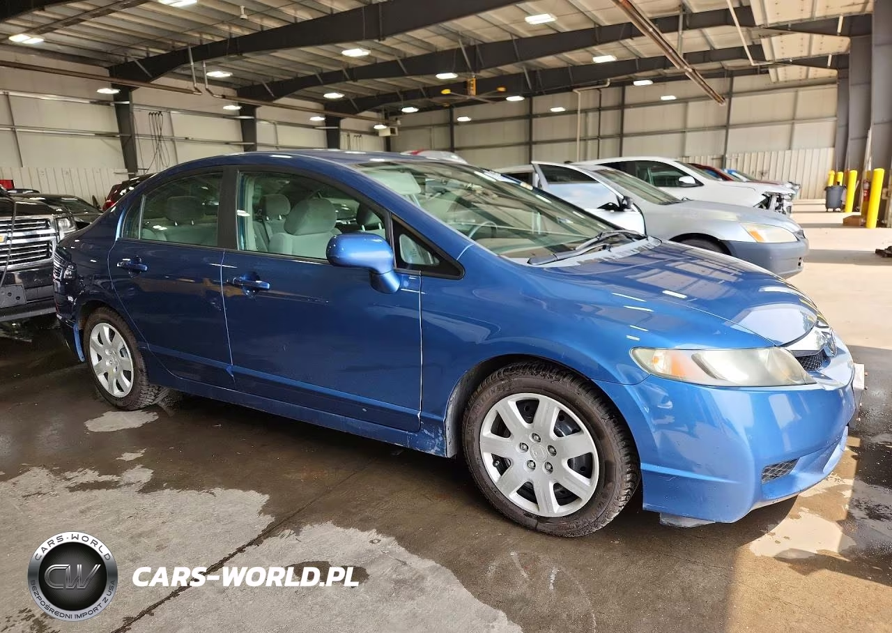 2009 Honda Civic Lx VIN:19XFA16549E001883 - 4
