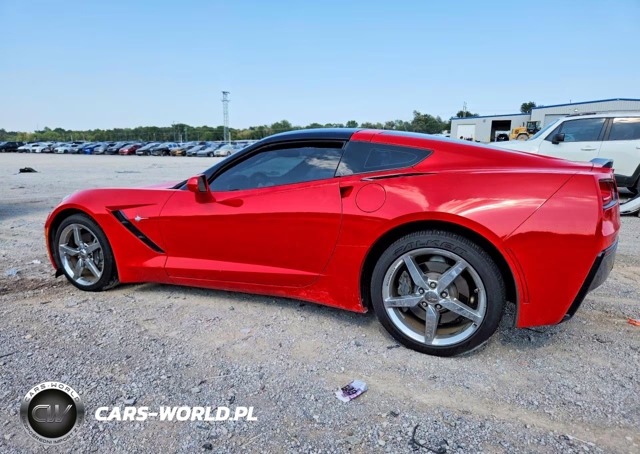 2015 Chevrolet Corvette Stingray 3Lt VIN:1G1YF2D74F5106105 - 2