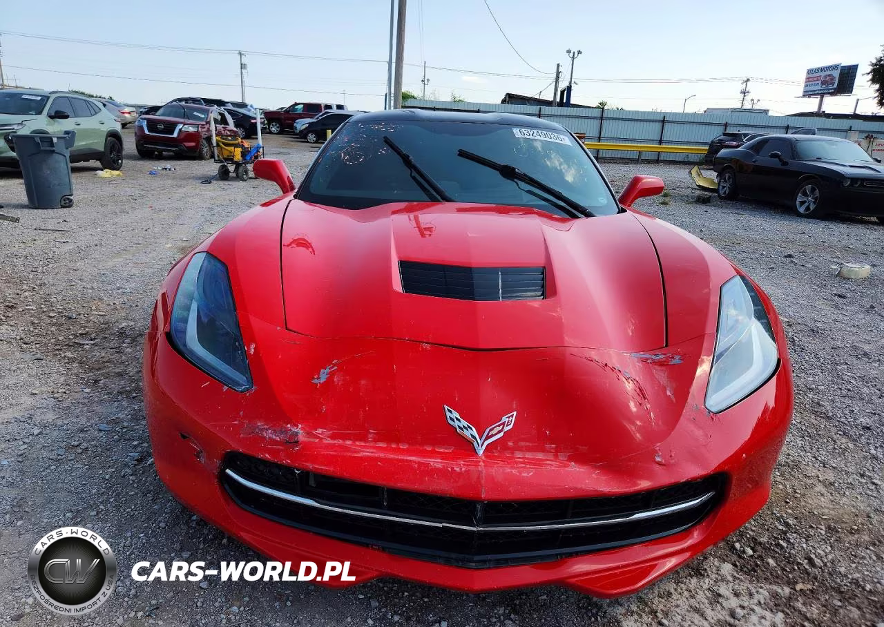 2015 Chevrolet Corvette Stingray 3Lt VIN:1G1YF2D74F5106105 - 5