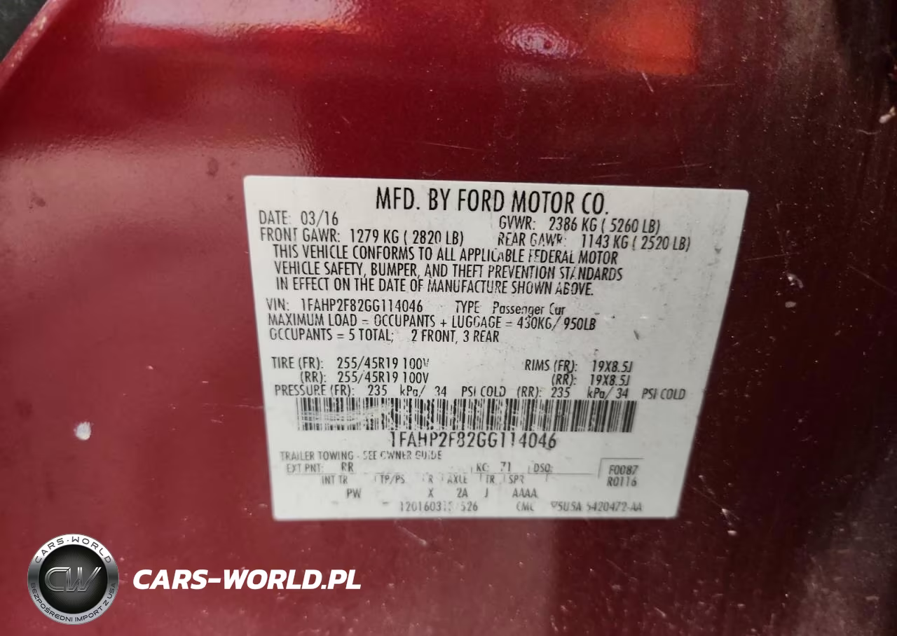 2016 Ford Taurus Limited VIN:1FAHP2F82GG114046 - 12
