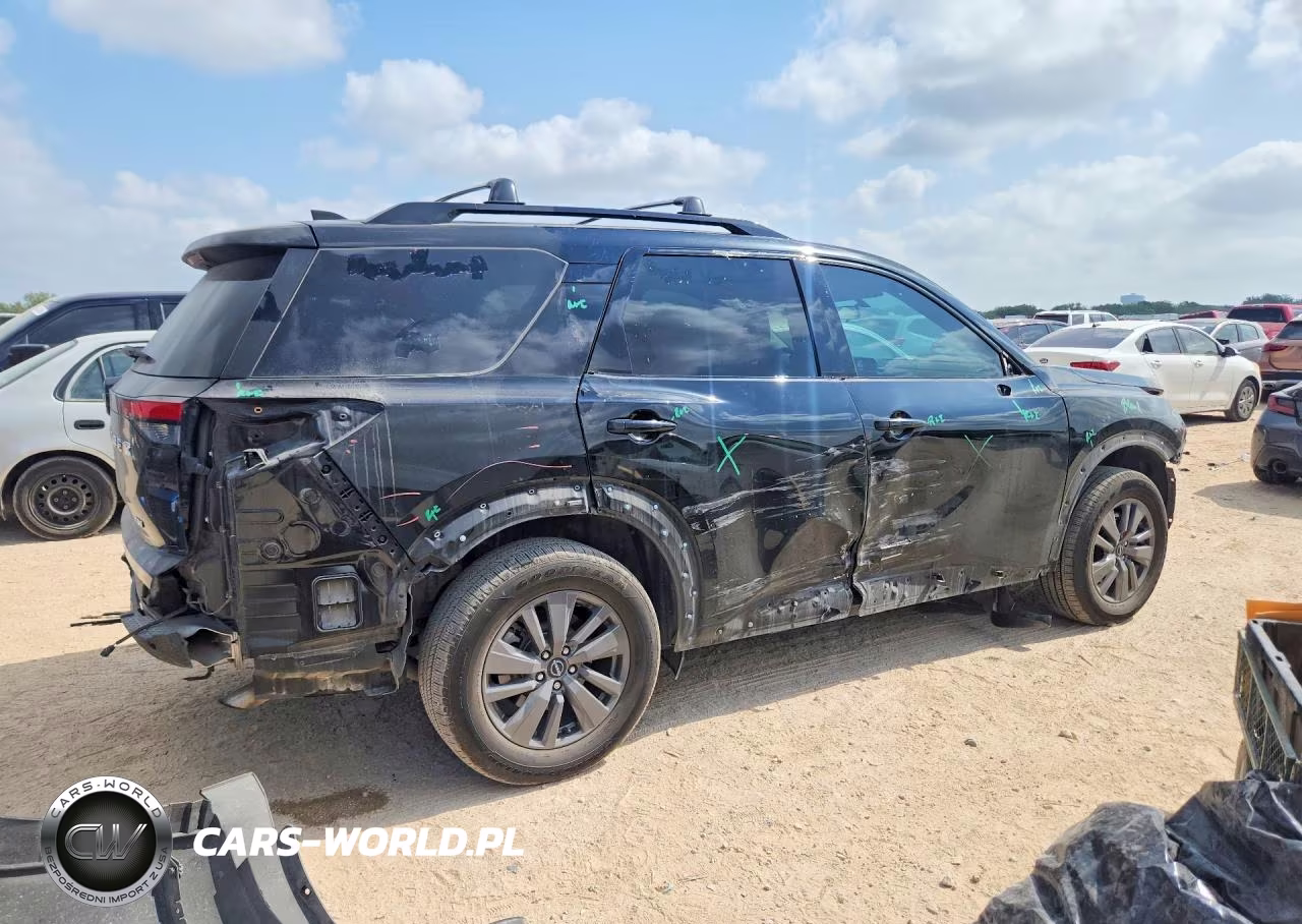 2022 Nissan Pathfinder Sv VIN:5N1DR3BA4NC244184 - 3