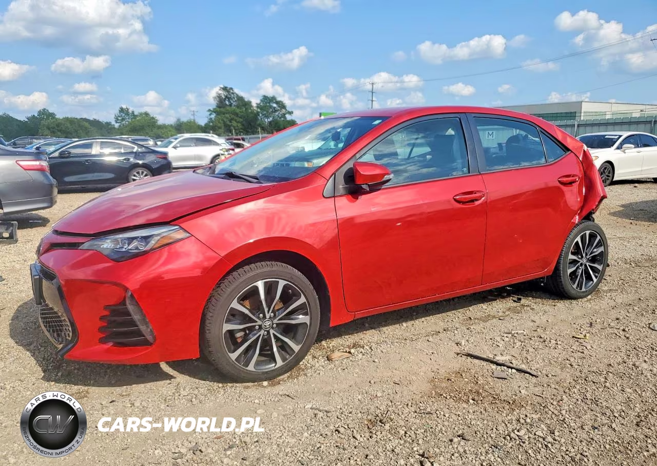 2017 Toyota Corolla Se VIN:5YFBURHE2HP702498 - 1