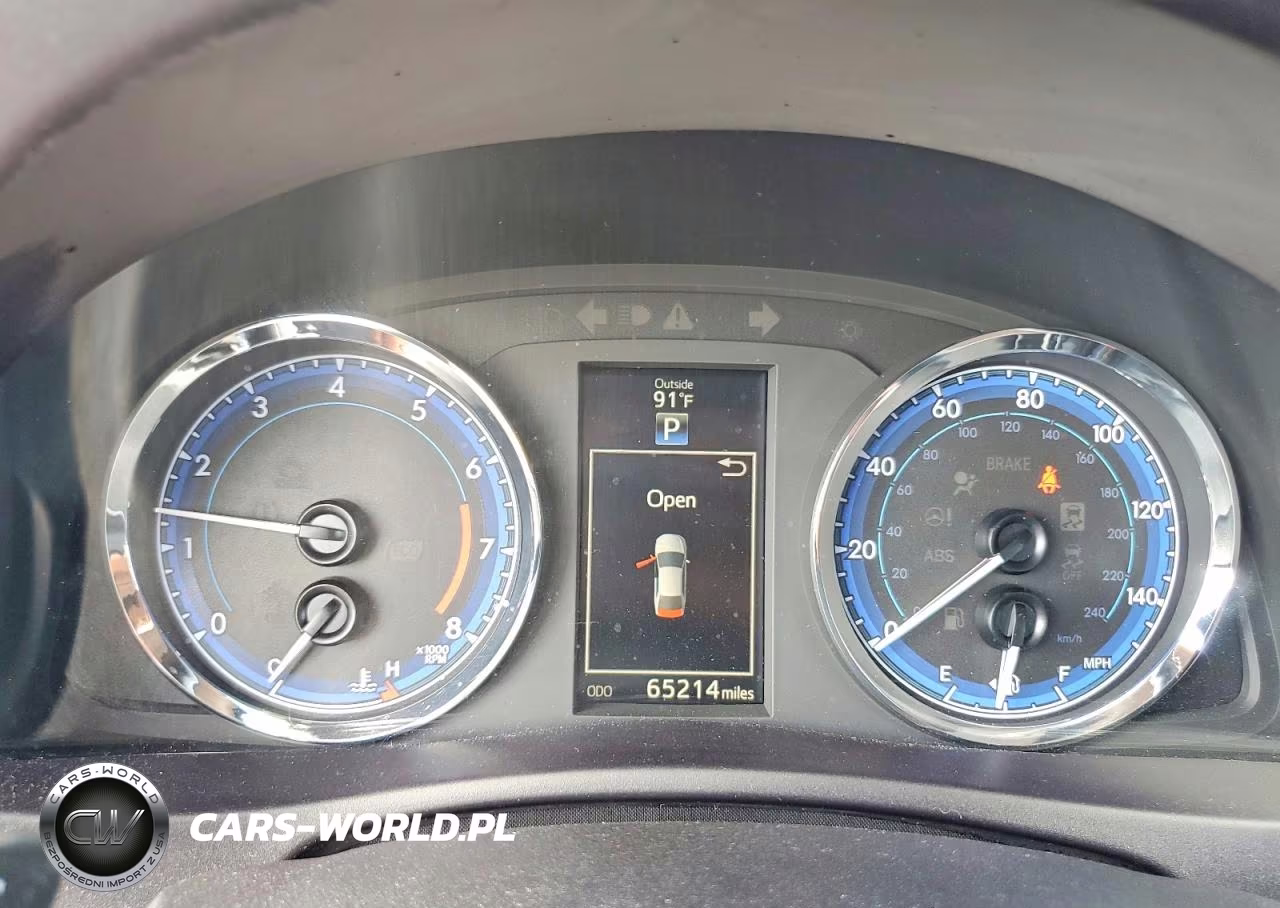 2017 Toyota Corolla Se VIN:5YFBURHE2HP702498 - 9