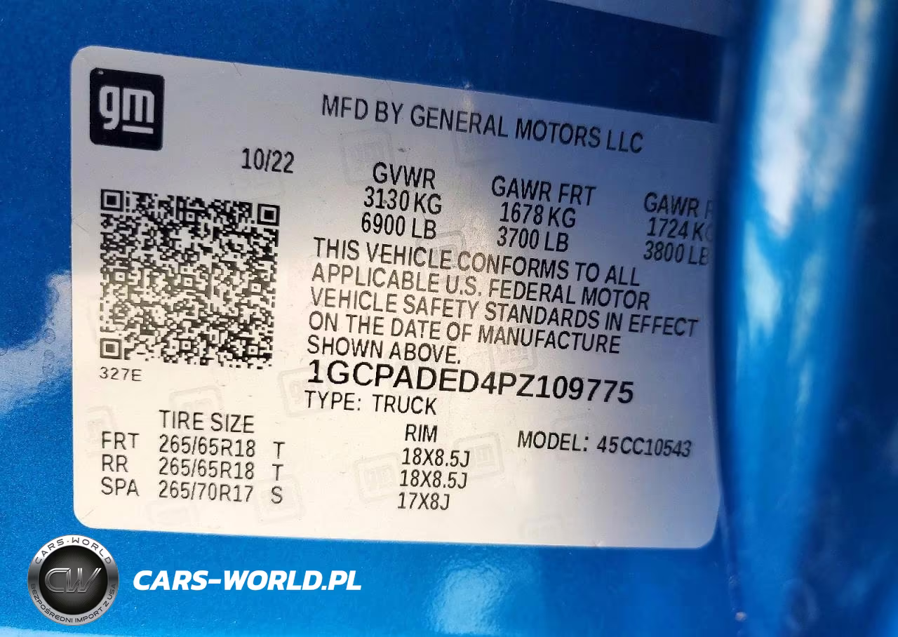 2023 Chevrolet Silverado C1500 Rst VIN:1GCPADED4PZ109775 - 12