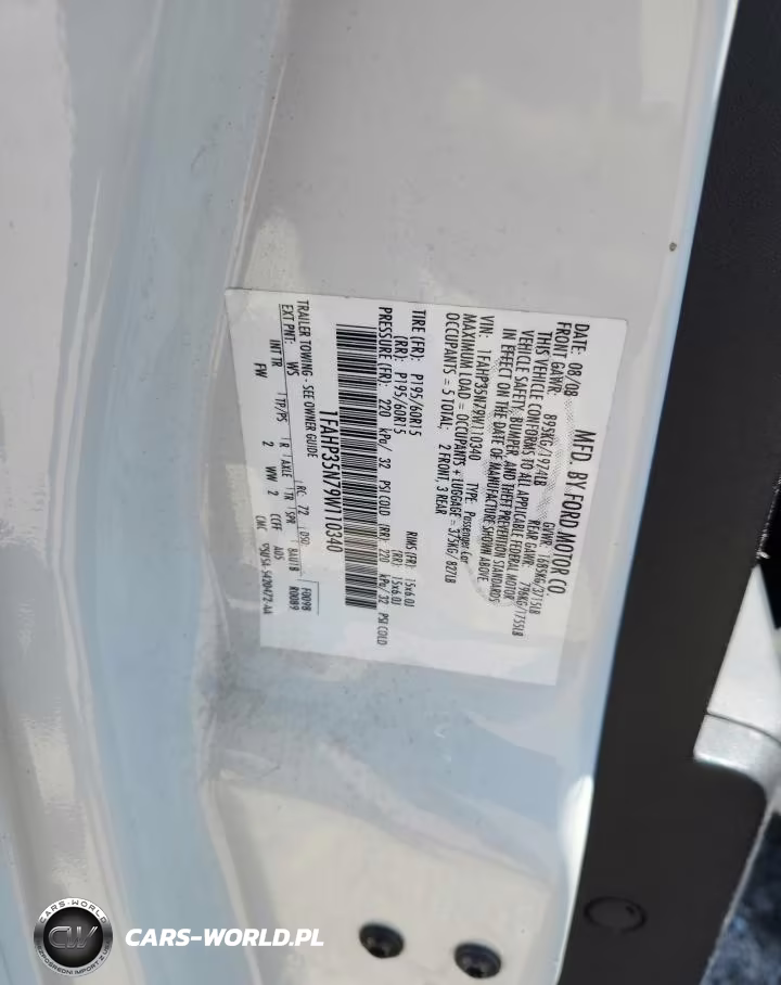 2009 Ford Focus Se VIN:1FAHP35N79W110340 - 12