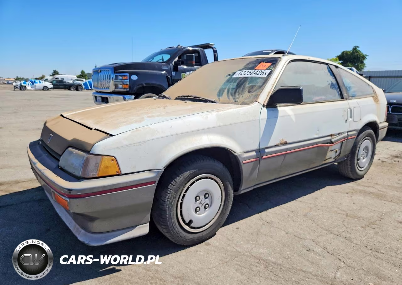 1987 Honda Civic 1500 Crx