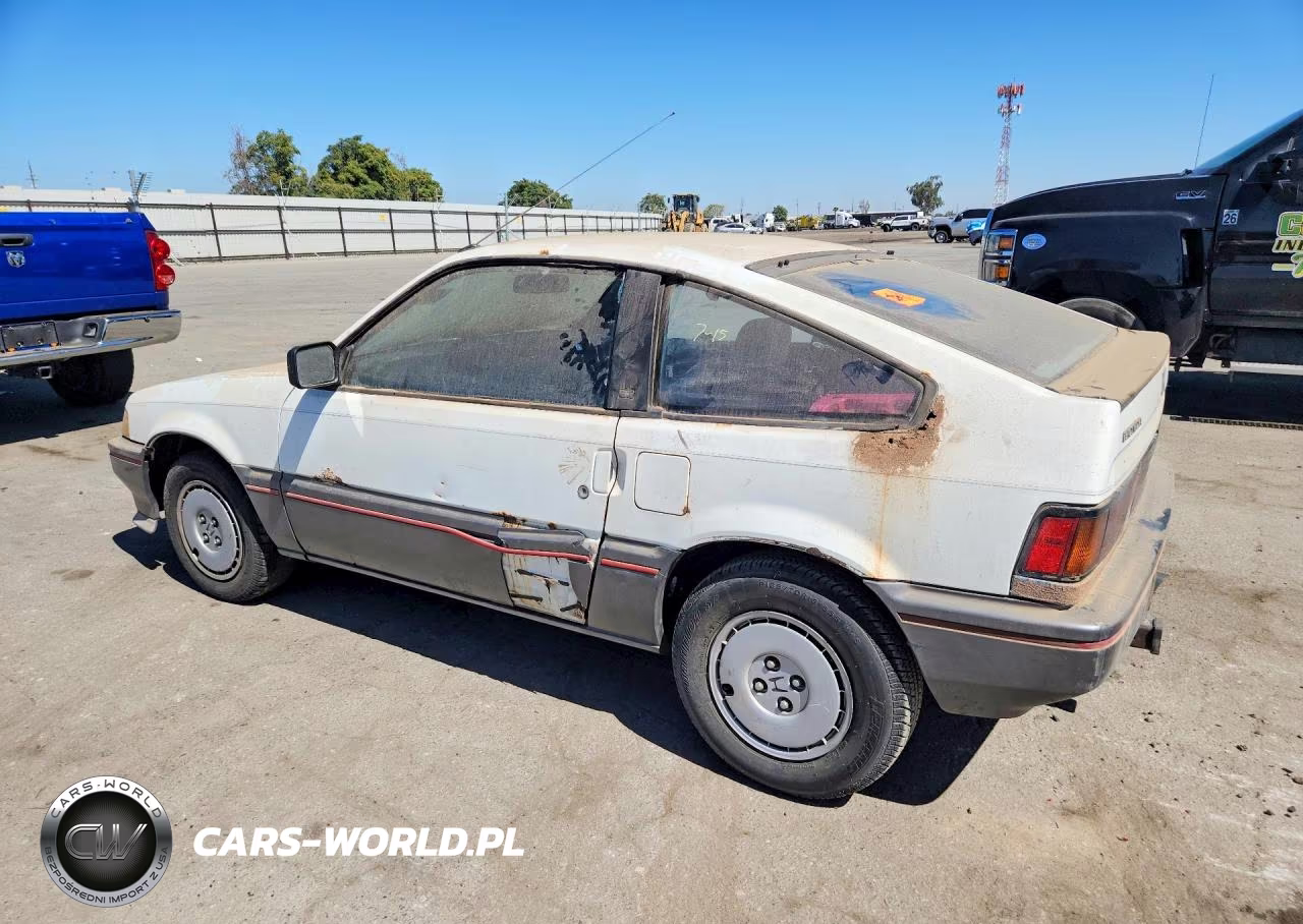 1987 Honda Civic 1500 Crx VIN:JHMEC1429HS051512 - 2