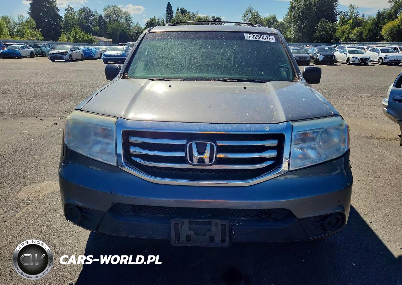 2013 Honda Pilot Lx VIN:5FNYF4H22DB002452 - 5