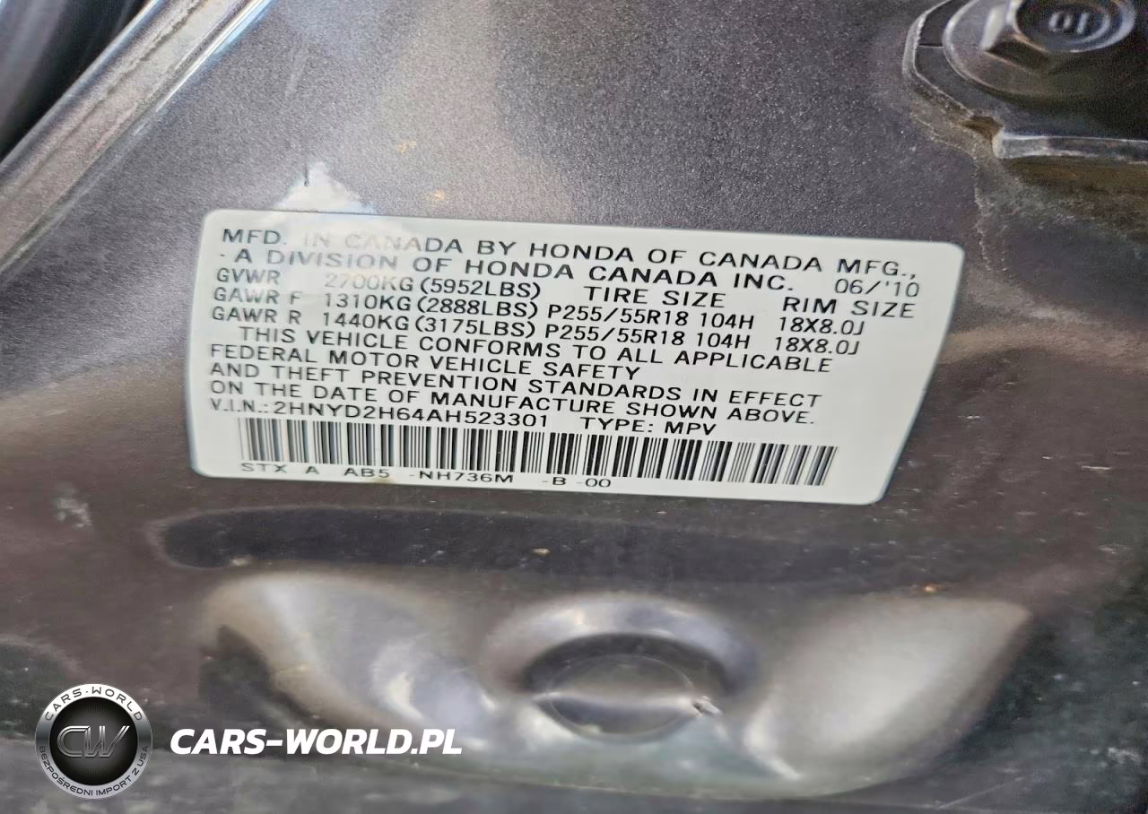 2010 Acura Mdx Technology VIN:2HNYD2H64AH523301 - 13