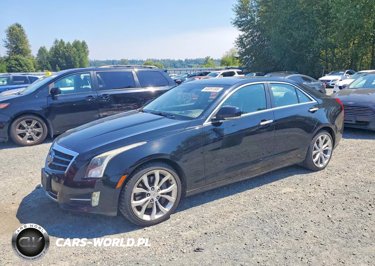 2013 Cadillac Ats Premium VIN:1G6AL5S35D0122538 - 1