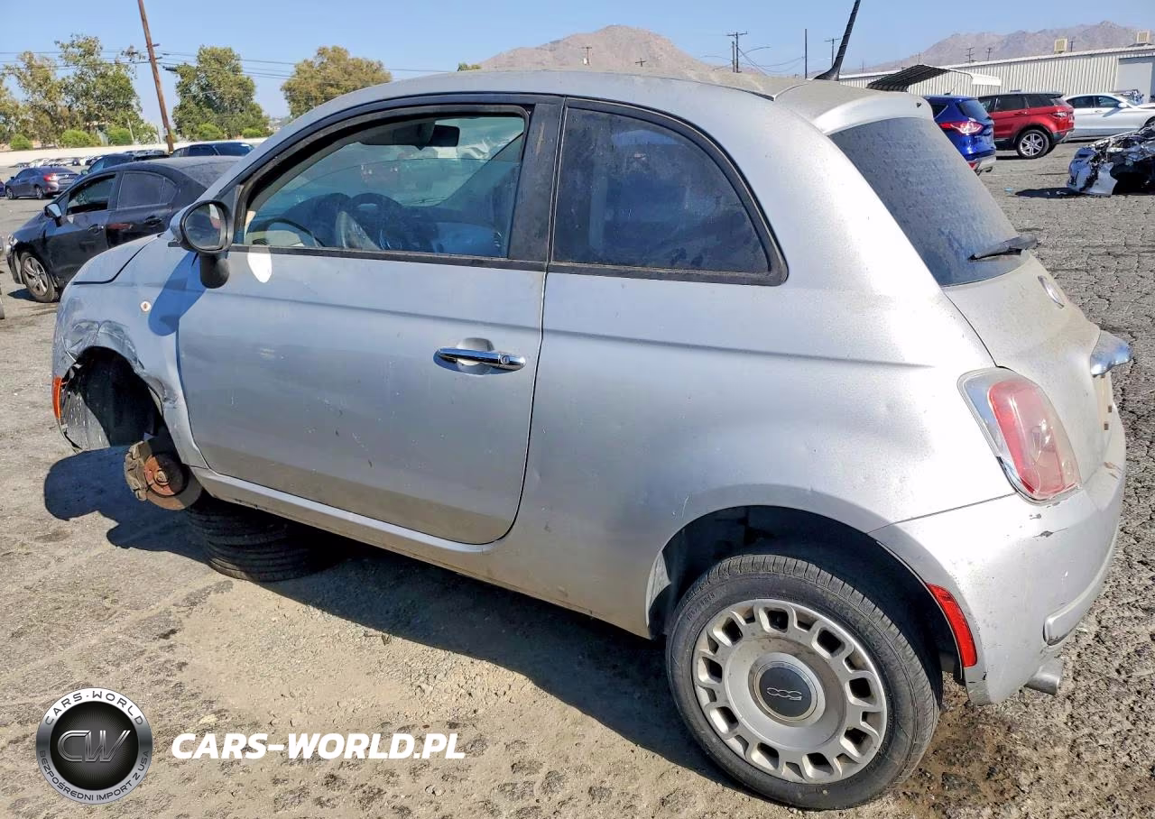 2012 Fiat 500 Pop VIN:3C3CFFAR7CT380235 - 2