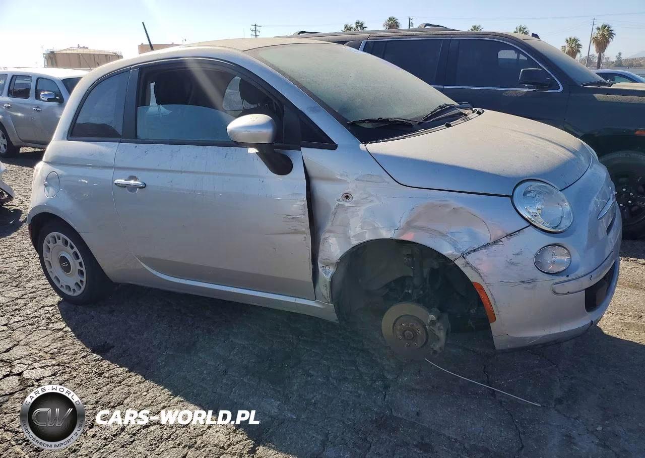 2012 Fiat 500 Pop VIN:3C3CFFAR7CT380235 - 4