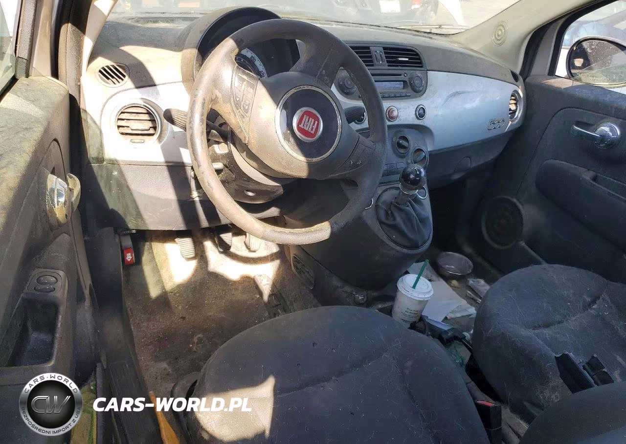 2012 Fiat 500 Pop VIN:3C3CFFAR7CT380235 - 8
