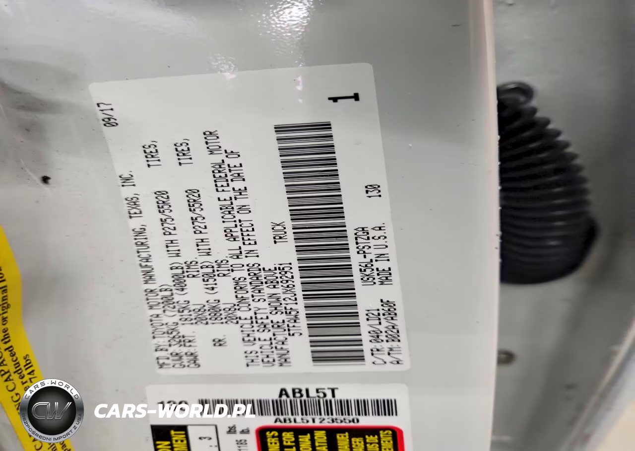 2018 Toyota Tundra 1794 Edition VIN:5TFAW5F12JX692951 - 12