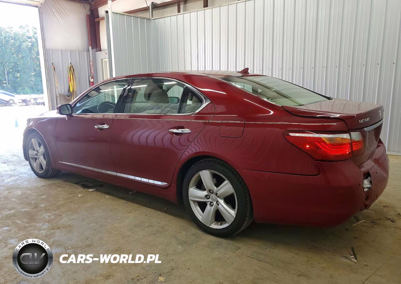 2010 Lexus Ls 460L VIN:JTHGL5EF7A5039896 - 2