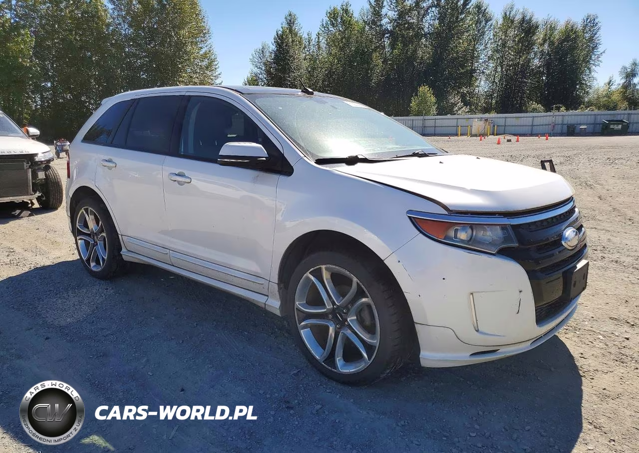 2013 Ford Edge Sport VIN:2FMDK4AK7DBE00396 - 4