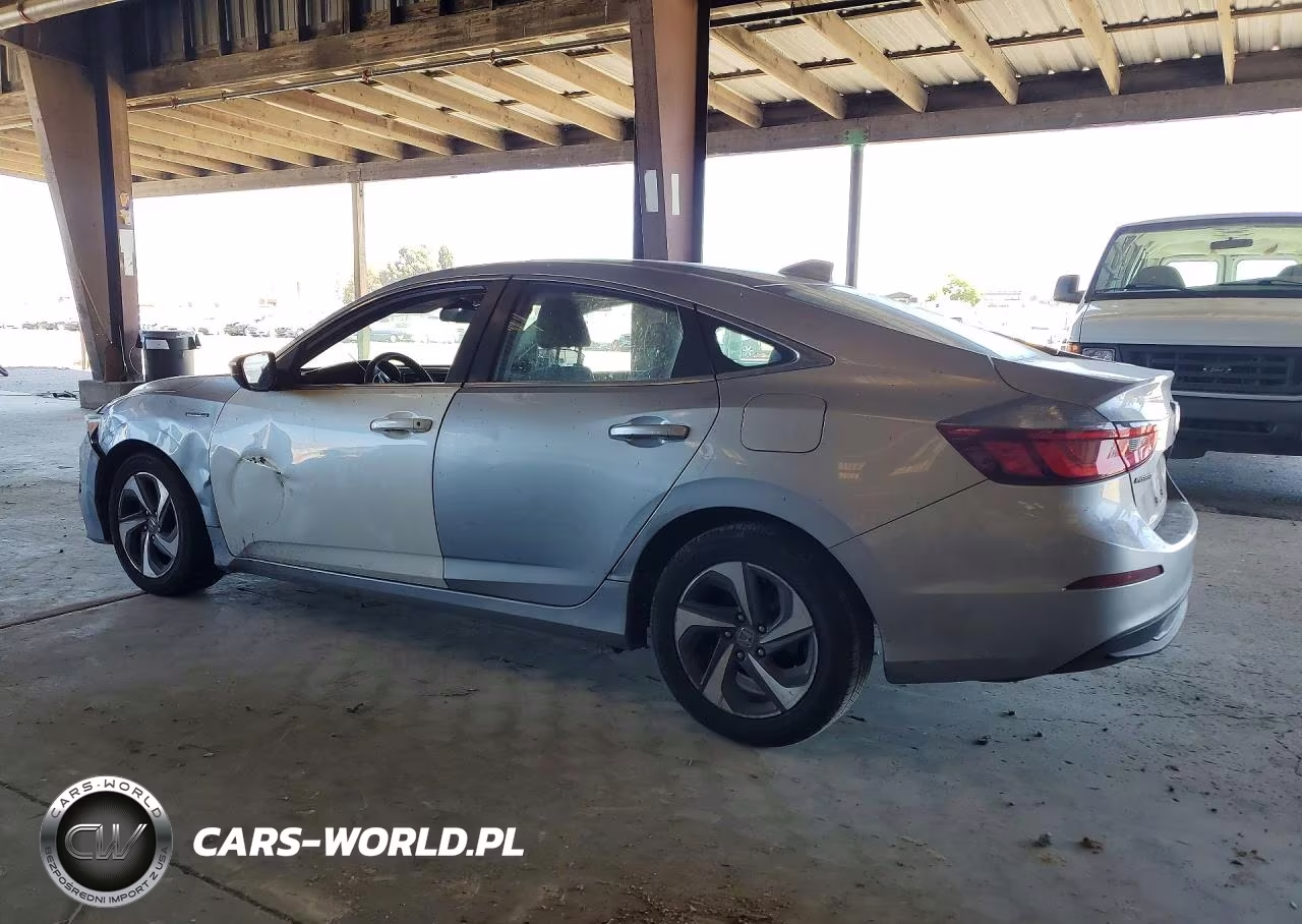 2019 Honda Insight Lx VIN:19XZE4F18KE007207 - 2