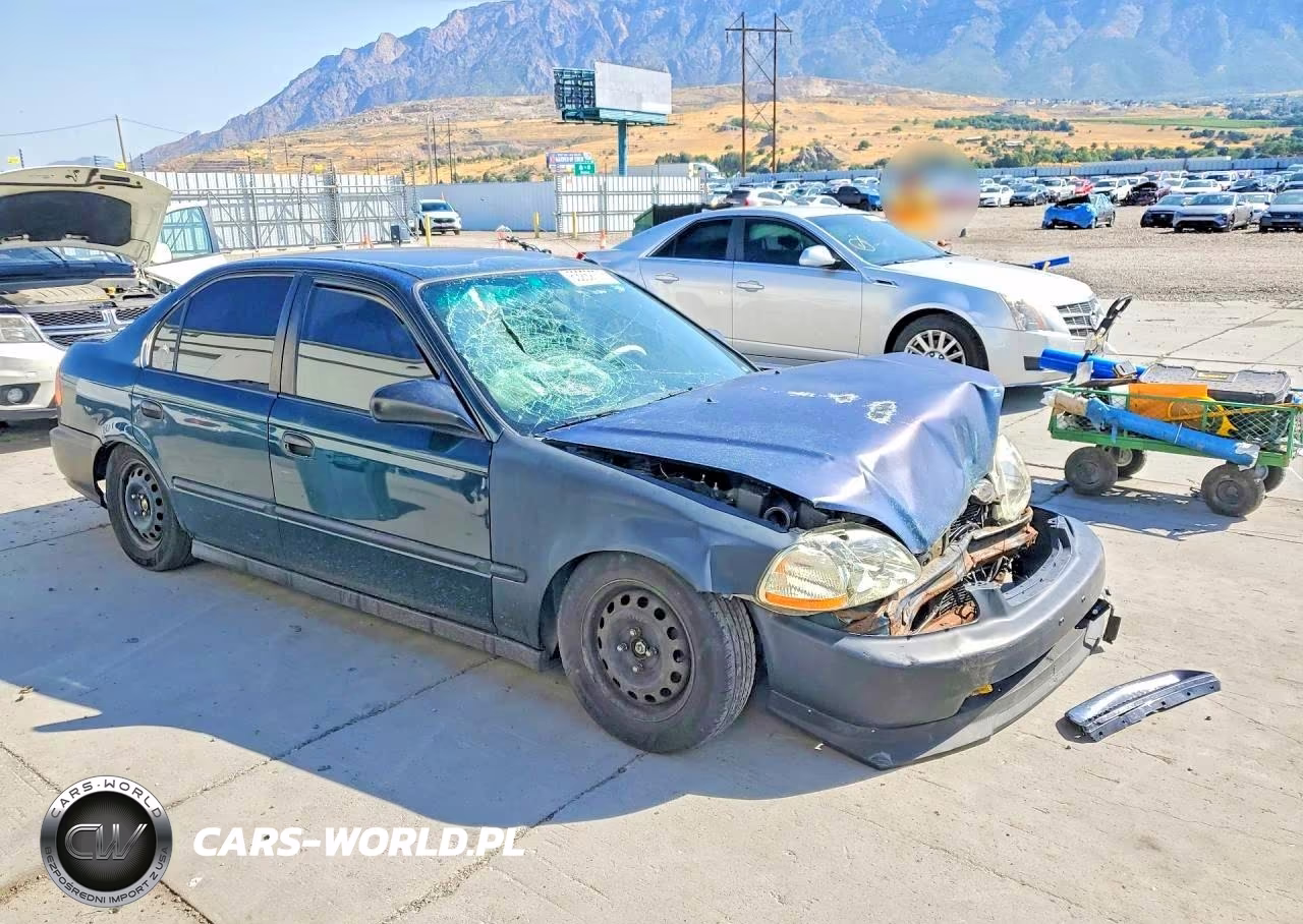1997 Honda Civic Dx VIN:JHMEJ6523VS035223 - 4