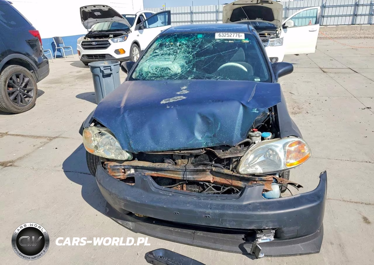 1997 Honda Civic Dx VIN:JHMEJ6523VS035223 - 5