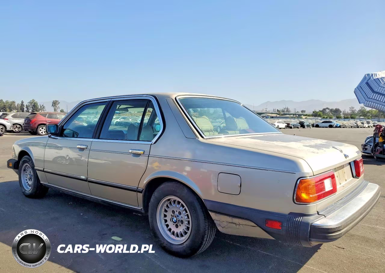 1985 BMW 735 I Automatic VIN:WBAFH8408F0637784 - 2