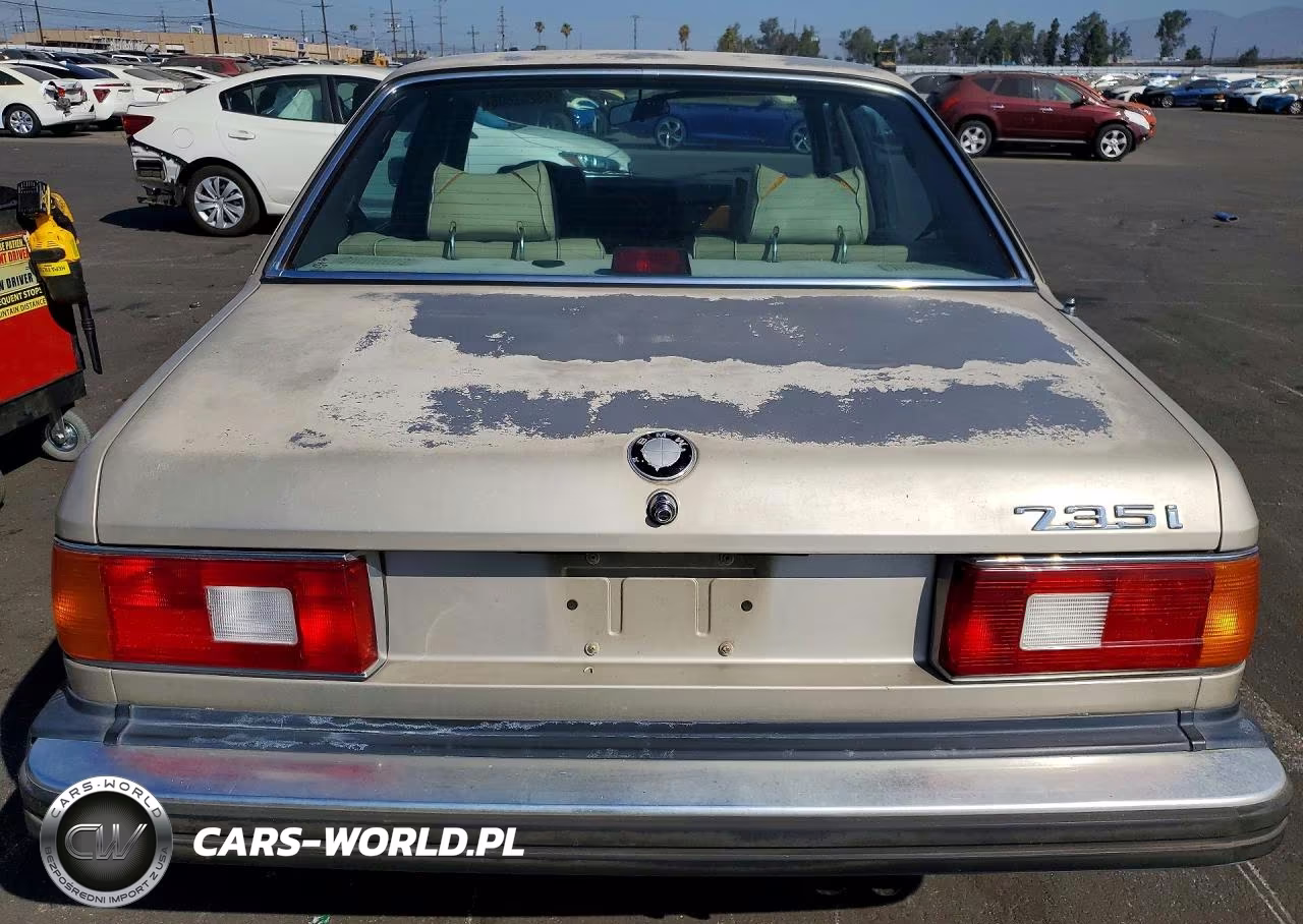 1985 BMW 735 I Automatic VIN:WBAFH8408F0637784 - 6