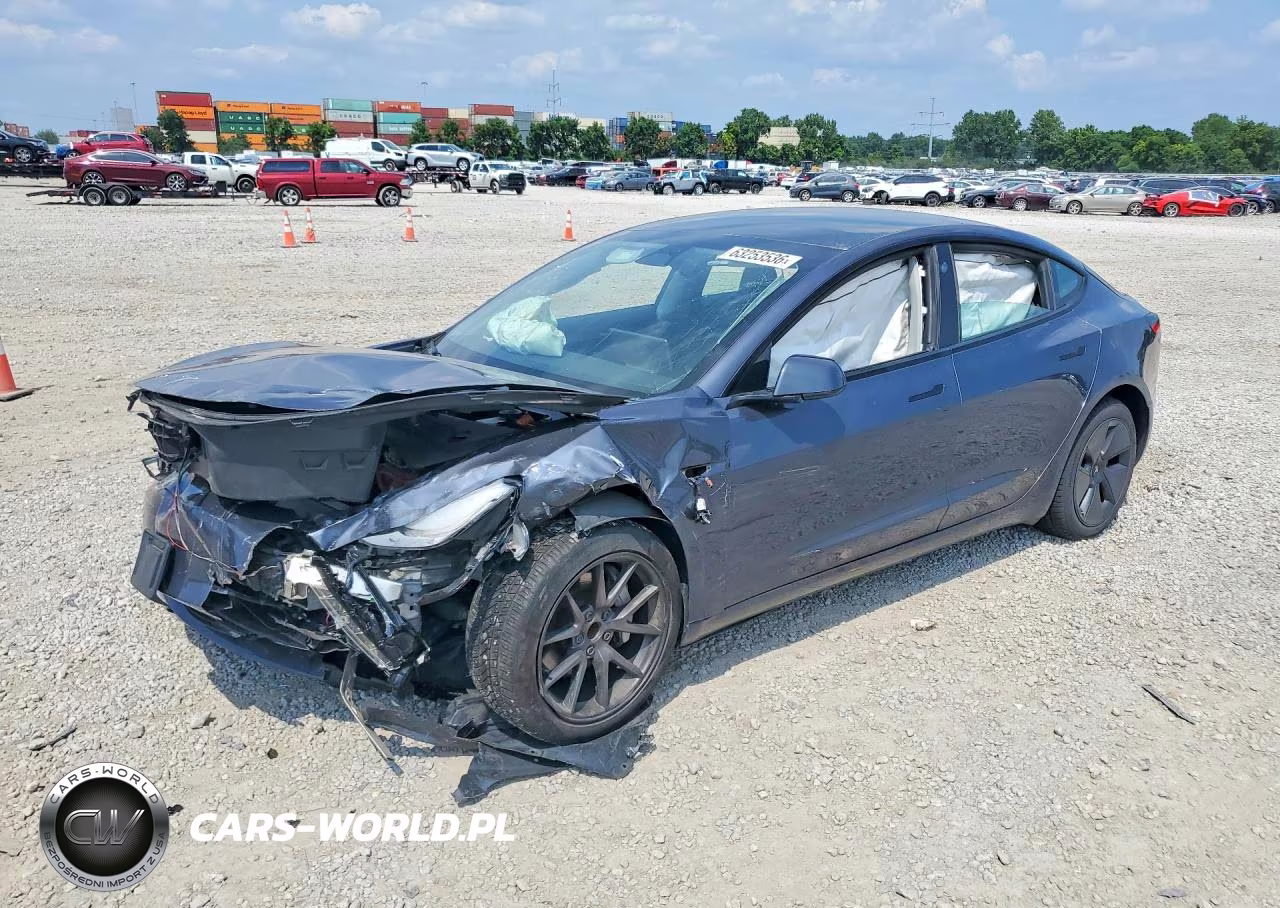 2023 Tesla Model 3 VIN:5YJ3E1EAXPF436596 - 1